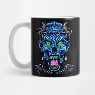 Blue zombie Mug